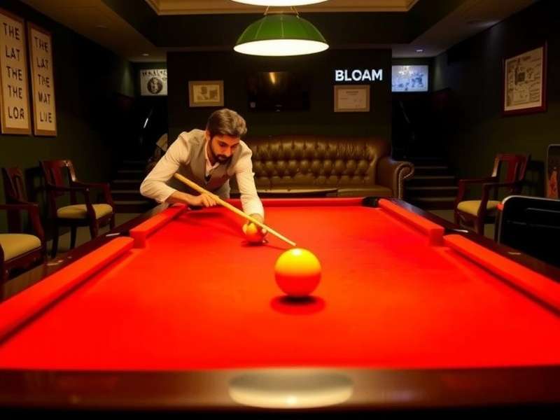 Indian Mini Pool Master gameplay screenshot showing realistic pool table and intuitive controls