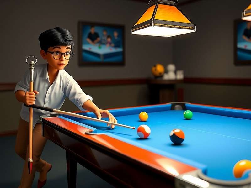 Indian Mini Pool Master features showcase including different game modes and customization options
